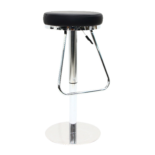fin leather stool