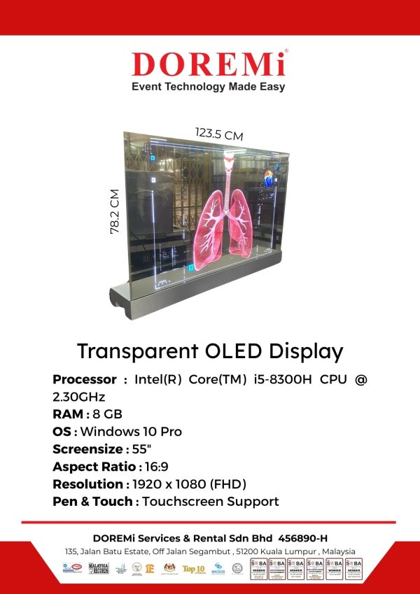 Transparent OLED Display - Image 2