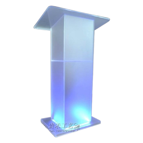 Square Palm Light Podium