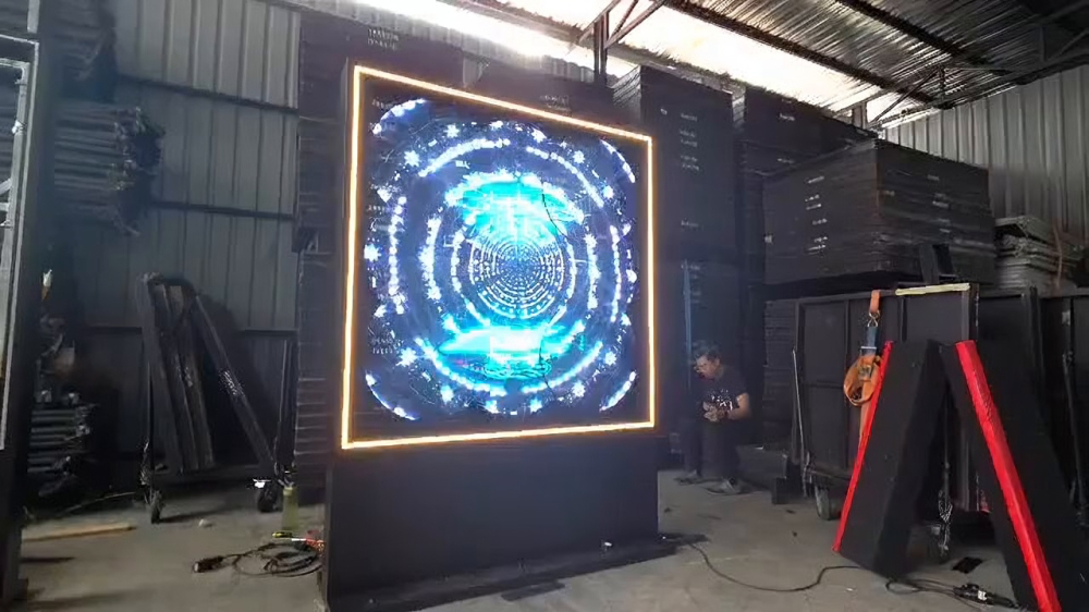 3D Holographic Fan Wall